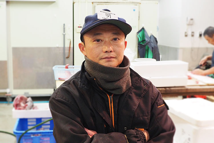 Hirofumi Tsumagari, the fifth shop owner of Tsumagari Shoten