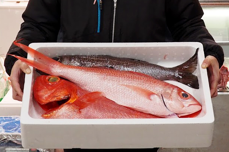 The fresh fish that meet the customer's demands